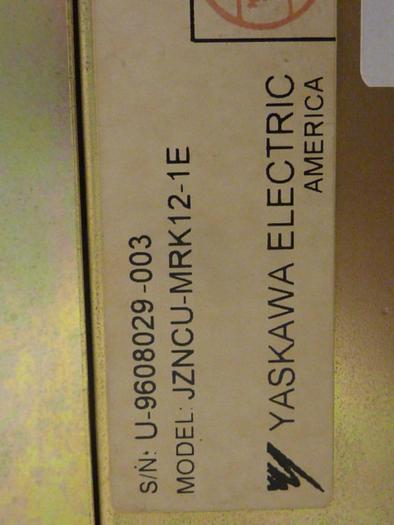 Used YASKAWA Chassis Rack JZNCU-MRK12-1E #66205