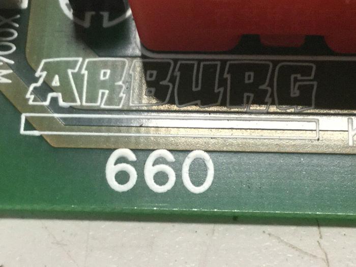 Used ARBURG Circuit Board ARB 660 USED