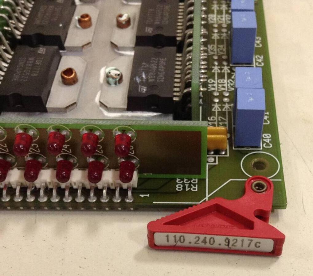 Used NETSTAL Circuit Board DIO 110.2409216A USED