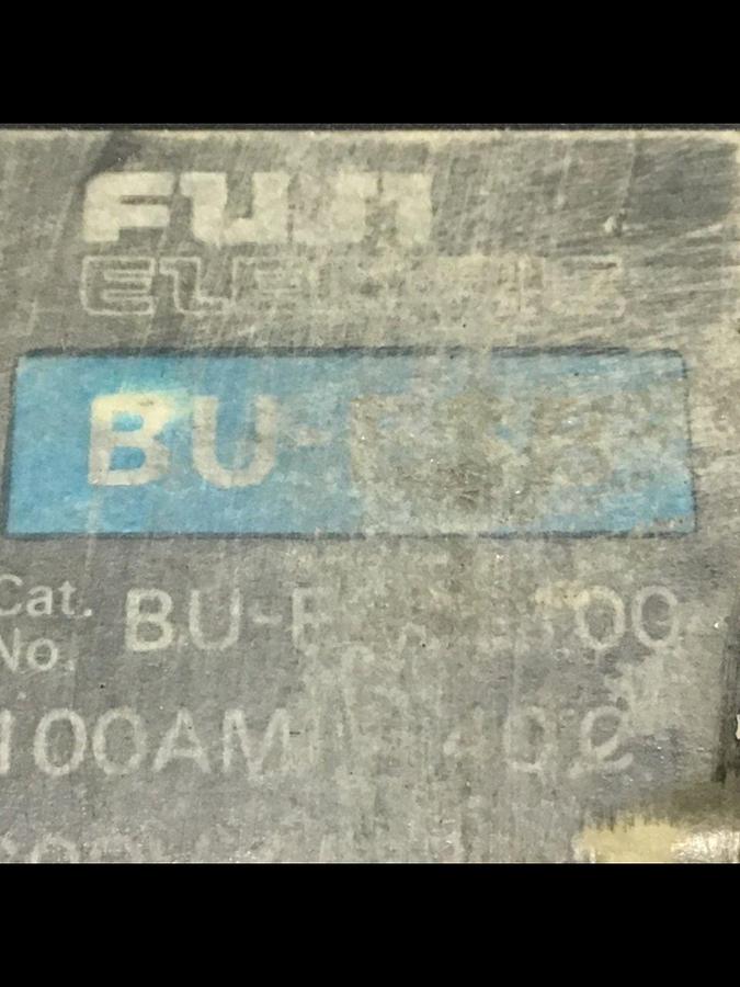 Used FUJI ELECTRIC 100 Amp Circuit Breaker BU-ESB3100 USED