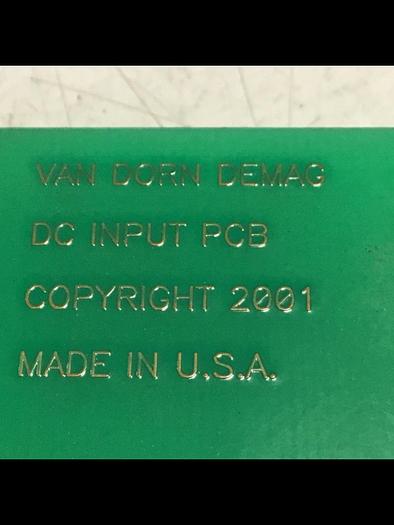 Used VAN DORN DC Input Board 330037 PC330-037 Used