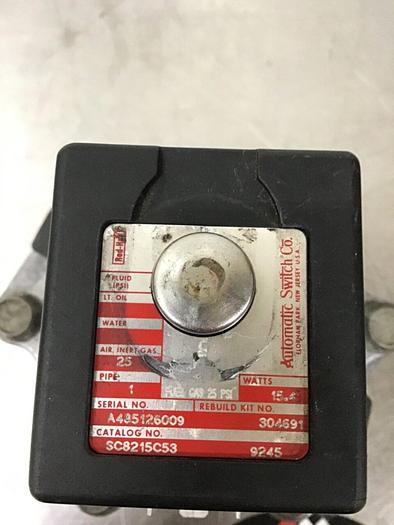 Used ASCO Solenoid Valve SC8215C53 #127291