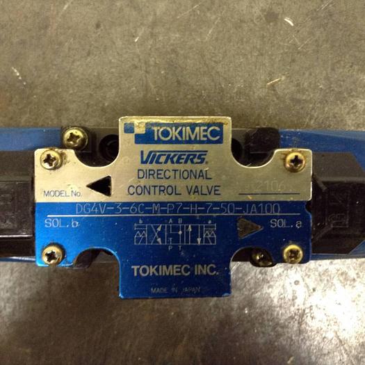 Used VICKERS Directional Control Valve DG4V36CMP7H750JA100 #70644