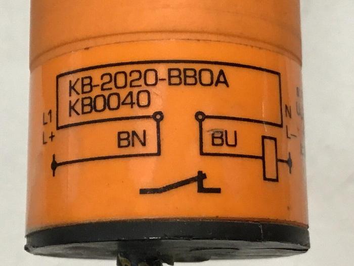Used IFM Proximity Switch KB0040 KB-2020-BBOA #126834