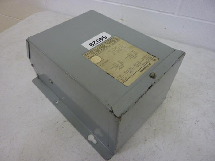 Used GENERAL ELECTRIC 3.00 kVA Transformer 9T51B0013 #54029