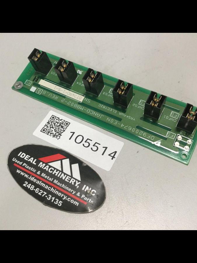 Used YASKAWA Backplane Board JANCD-MBB02-2 REV B Used
