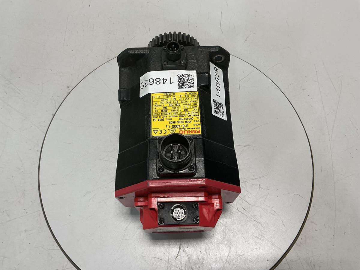 Used 2004 FANUC a8/4000 i s AC Servo Motor USED