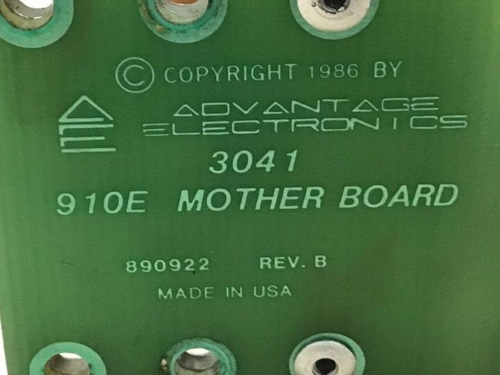 Used ADVANTAGE Mother Board 3041 #128869