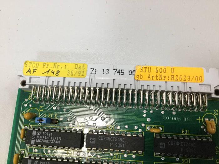 Used BACHMANN ELECTRONIC Circuit Board STU500.02 Used