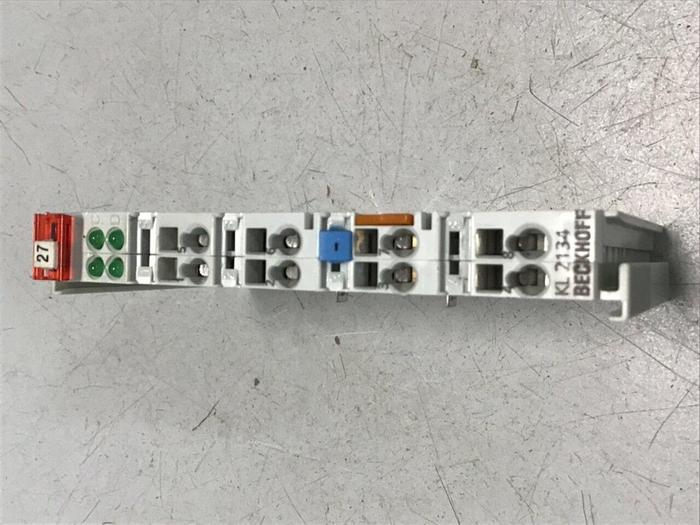 Used BECKHOFF Output Module KL2134 #125239