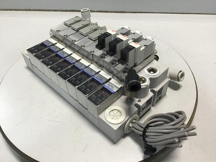 Used KOGANEI Manifold with Valve PBM8P-9W #120993