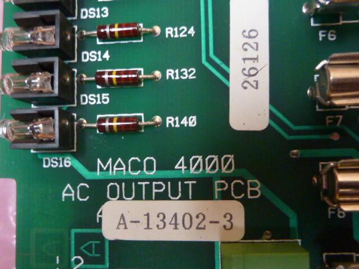 Used BARBER COLMAN AC Output Circuit Board A-13402-3 Used