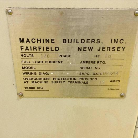 Used FOREMOST MACHINE Mini-Batch Weigh Blender MBWB-BM-400 Used