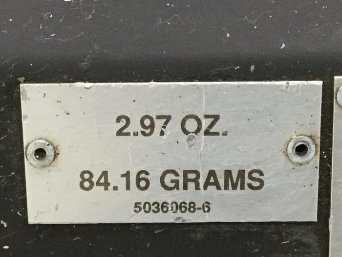 Used CINCINNATI MILACRON 2.97 Oz Injection Unit VV55-2.97 / IU Used