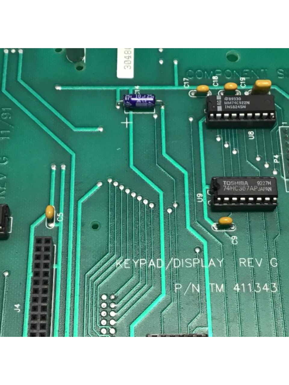 Used THORESON MCCOSH Circuit Board 411343 USED