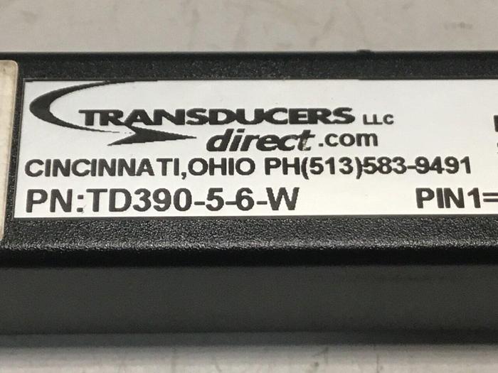 Used TRANSDUCERS DIRECT Linear Transducer TD390-5-6-W #124821