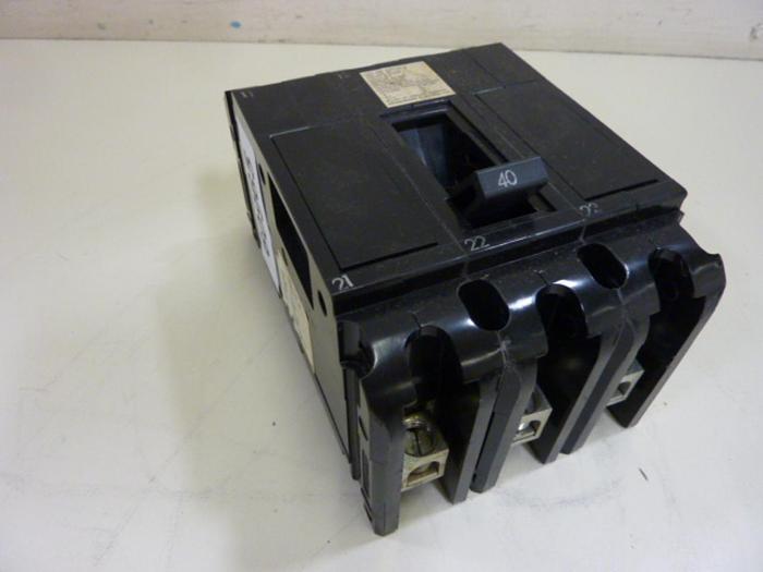 Used HEINEMANN 40 Amp Circuit Breaker GH3-G3-U #60965