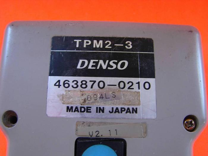 Used NIPPON DENSO Servo Teach Pendant 463870-0210 #10407