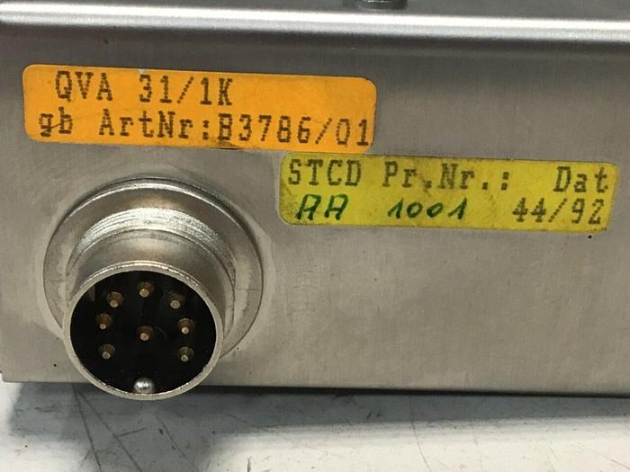 Used BACHMANN ELECTRONIC Load Amplifier QVA31/1 #136938