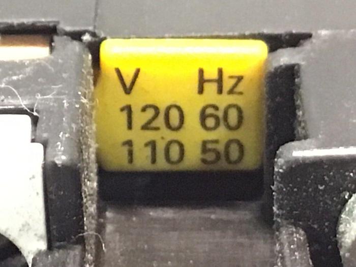 Used SIEMENS Contactor 3TF4101-0A #123239