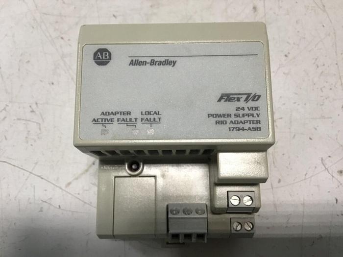 Used ALLEN BRADLEY Flex I/O Power Supply 1794-ASB SER D Used