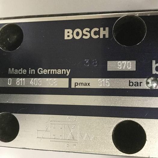 Used BOSCH Valve 0 811 403 108 SERVO Used