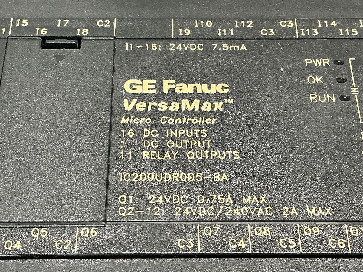 Used GE FANUC IC200UDR005-BA