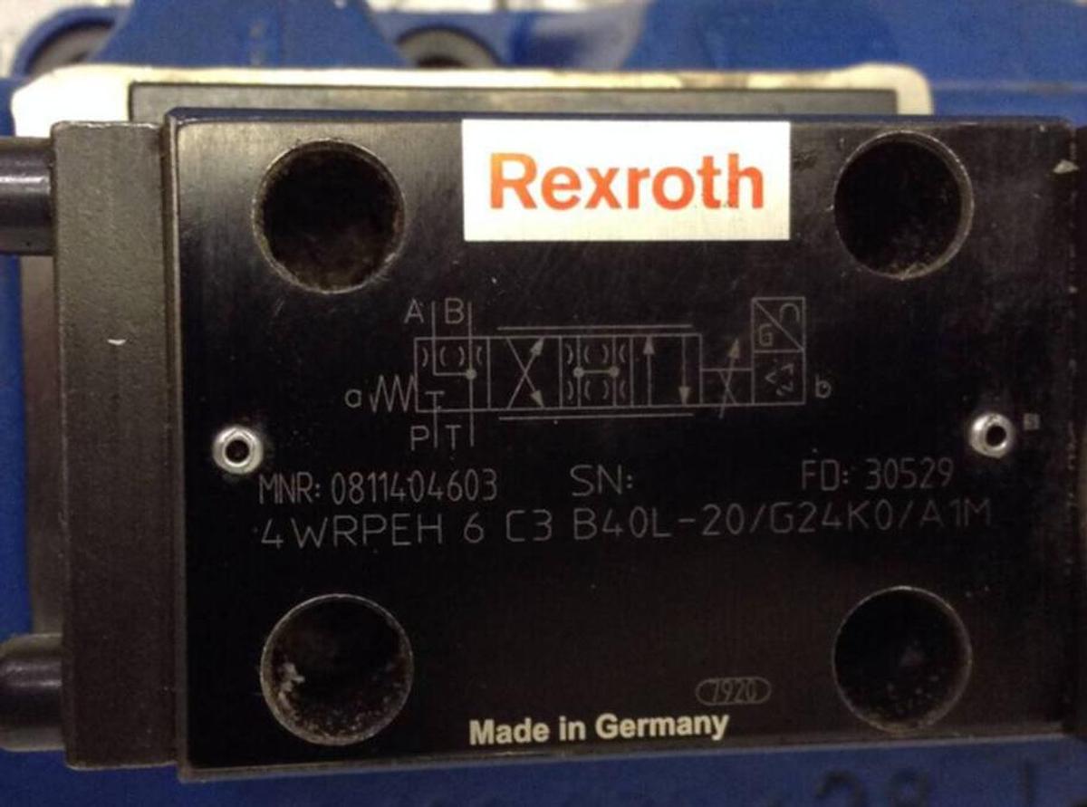 Used REXROTH Valve 4WRLE35X500M-30/G24K0/A1M-812 USED