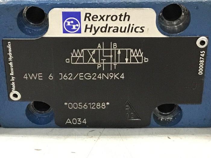 Used REXROTH Directional Control Valve 4WE6J62/EG24N9K4 Used