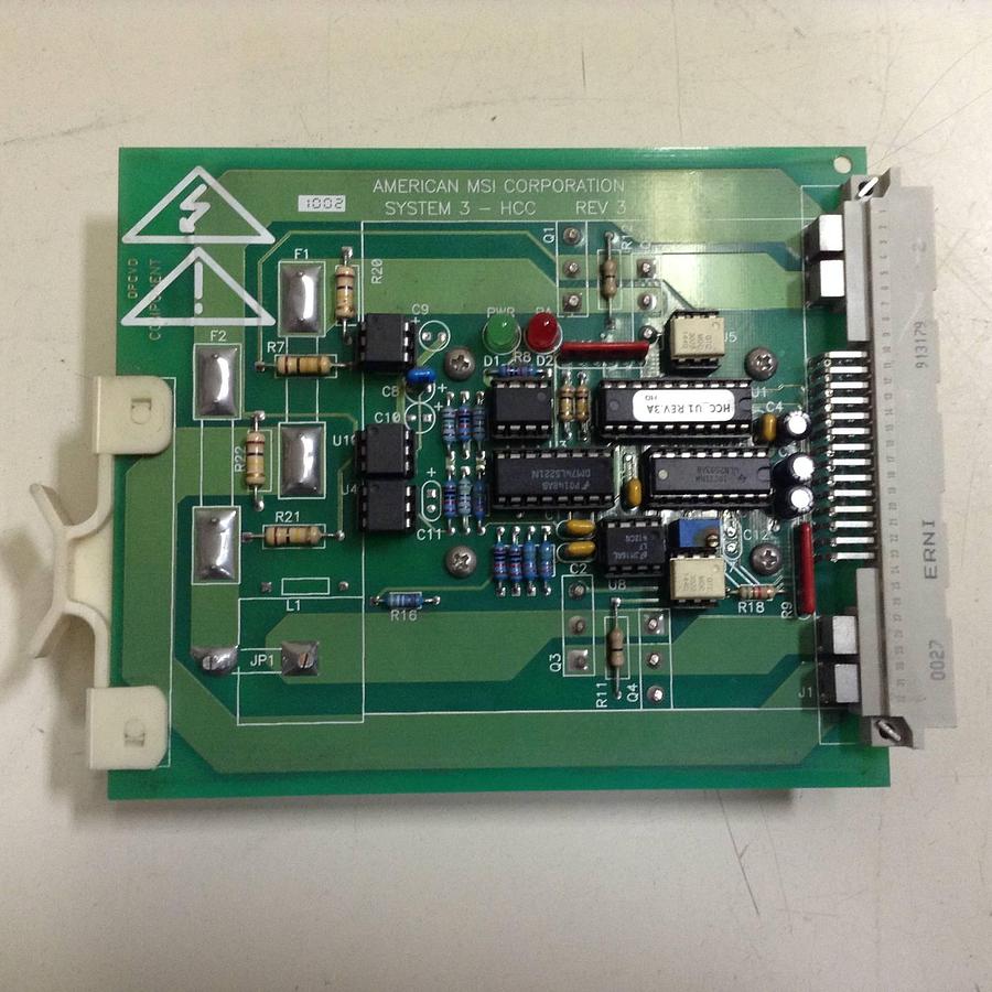 Used AMERICAN MSI Control Board C3201.010.045 Used