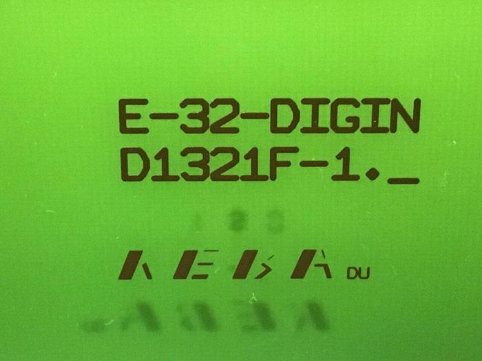 Used KEBA Engel Circuit Board D1321F-1 E-32-DIGIN Used