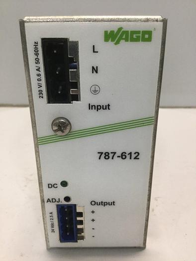 Used WAGO Power Supply 787-612 #105558
