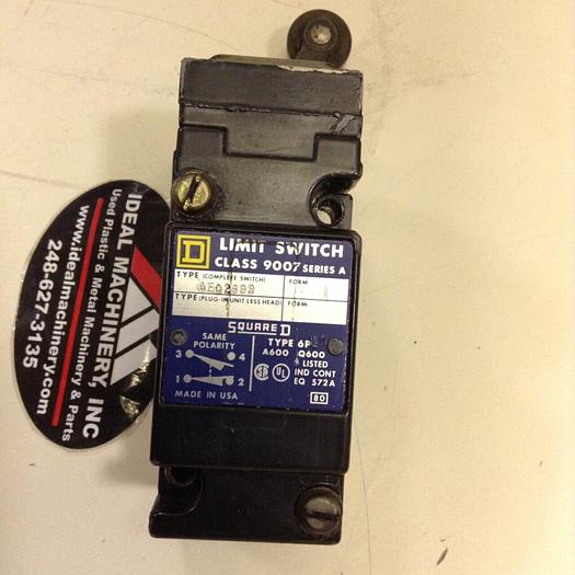 Used SQUARE D Limit Switch 9007AEQ2699 #74350