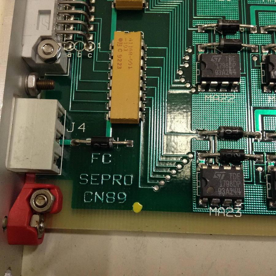 Used SEPRO ROBOTIQUE CN89 Control Board 07S0095104/A USED 