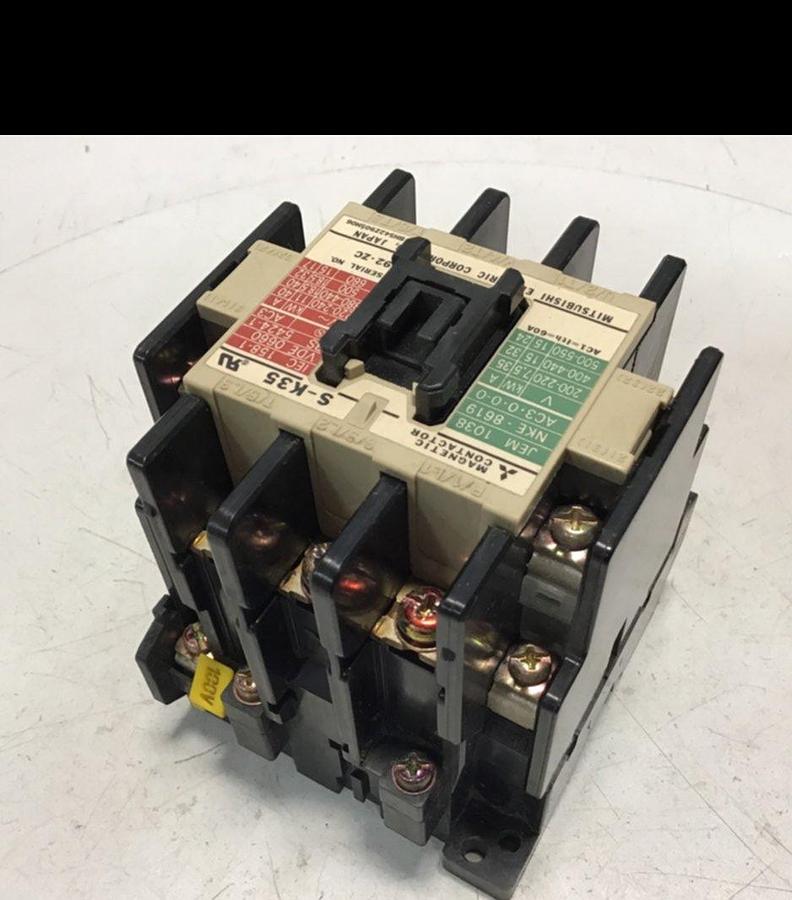 Used MITSUBISHI Magnetic Contactor S-K35 USED