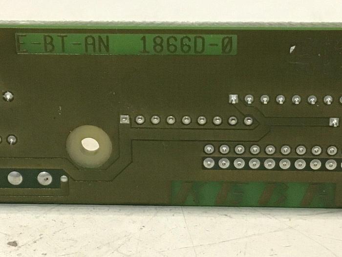 Used KEBA Circuit Board E-BT-AN 1866D-0 #125024