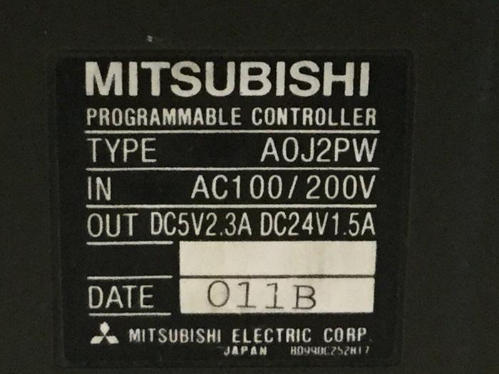 Used MITSUBISHI Programmable Controller A0J2PW #109360