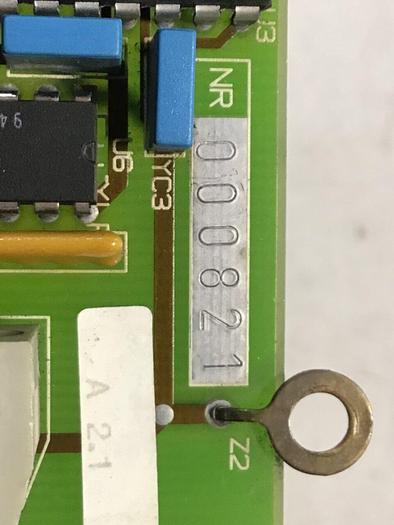 Used KEBA / Engel Circuit Board E-ECG-AN 1889A-0 #120332