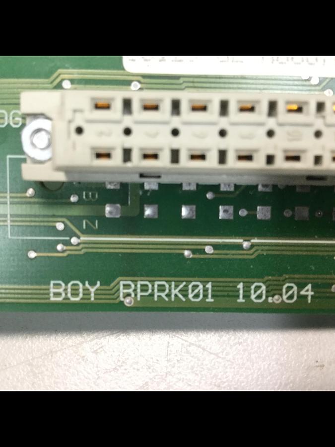 Used BOY MACHINES Circuit Board BPRK01 Used
