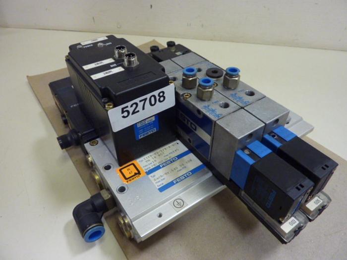 Used FESTO Control Block / Valve Terminal IFB8-02 #52708