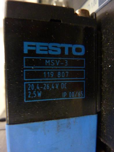 Used FESTO Control Block / Valve Terminal IFB8-02 #52832