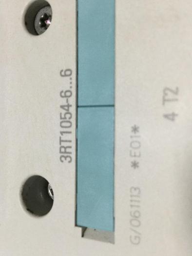 Used SIEMENS Contactor 3RT1054-6AF36 #110628