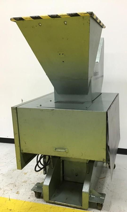 Used NELMOR 5 HP Grinder Granulator, RG1012P1, Used