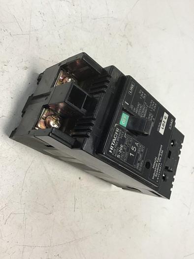 Used HITACHI Circuit Breaker 15 Amp S-30E 15 AMP #117883