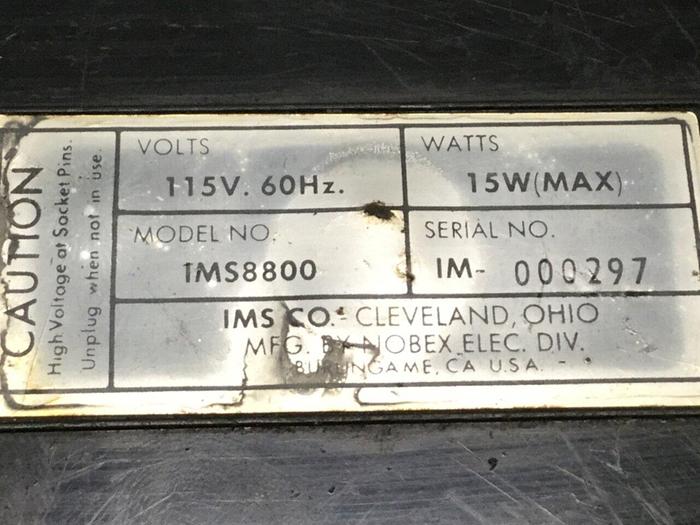 Used CONAIR Relay Tester IMS8800 #109776