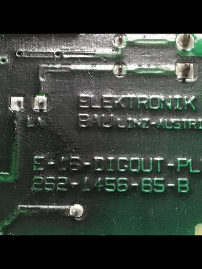 Used KEBA Engel Output Board E-16-DIGOUT-PLUS D1456D Used
