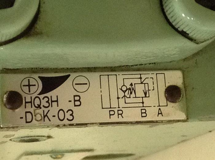 Used TOYOOKI KOGYO Hytegra Valve HQ3H-B-D5K-03 #87253