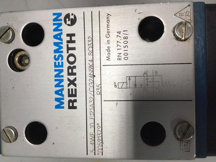 Used REXROTH Valve 54WE10E121A32/CG24N9K4 SO332 #134394