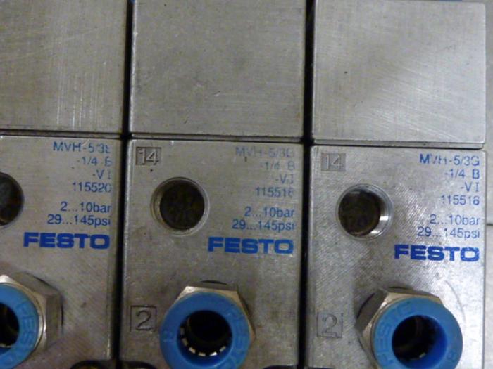 Used FESTO Control Block / Valve Terminal IFB8-02 #52758
