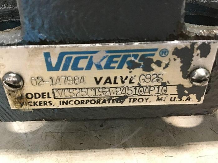 Used VICKERS Valves DG4V-3-2AL-M-U-HL7-60 #137473
